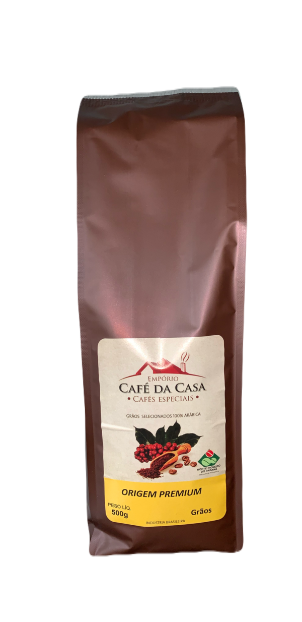 Café Especial Artesanal Torrado em Grãos 500g - Origem Premium